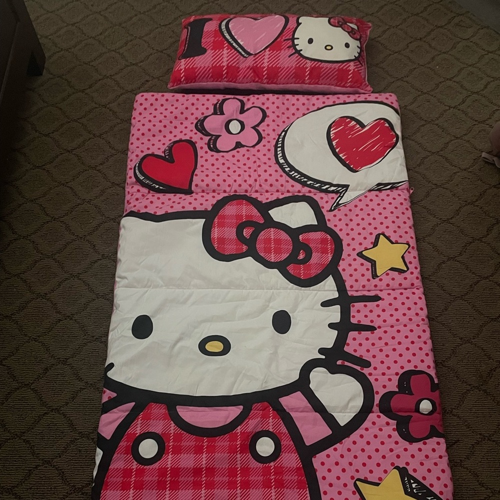 hello kitty kids sleeping bag